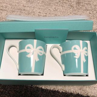 ティファニー(Tiffany & Co.)のティファニー　ペアマグカップ(グラス/カップ)