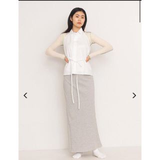 エディットフォールル(EDIT.FOR LULU)のbaserange brig skirt xsサイズ　(ロングスカート)