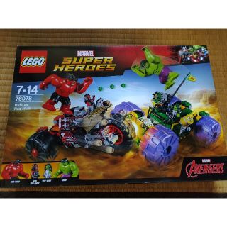 レゴ(Lego)の新品未開封 レゴ  スーパーヒーローズ ハルク vs レッドハルク 76078(アメコミ)