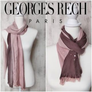 ジョルジュレッシュ(GEORGES RECH)のジョルジュ・レッシュGEORGES RECHストール/ショール★ラインストーン(マフラー/ショール)