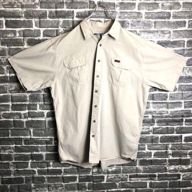 carhartt(カーハート)のカーハート☆ワークシャツ 古着 ゆるだぼ ワンポイントロゴ 90s h57 メンズのトップス(シャツ)の商品写真