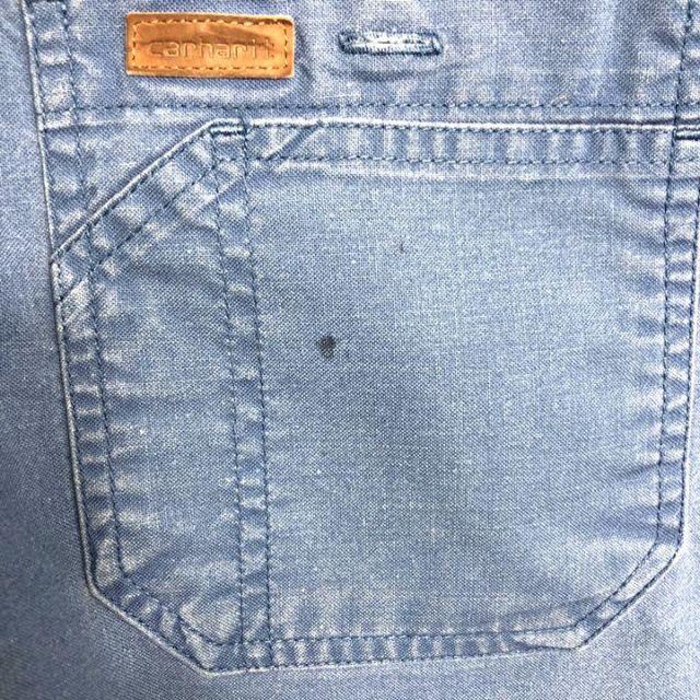 carhartt(カーハート)のカーハート☆ワークシャツ 古着 ゆるだぼ 90sワンポイントロゴ刺繍ロゴ h56 メンズのトップス(シャツ)の商品写真