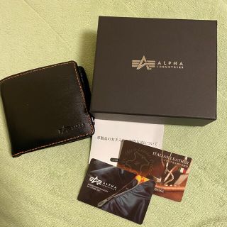 ALPHA 二つ折り財布