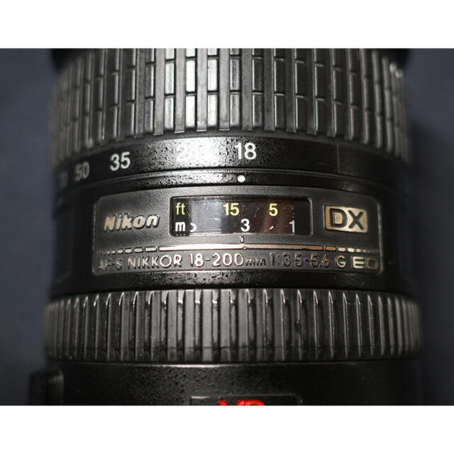 Nikon AF-S DX VR 18-200mm f3.5-5.6Gの通販 by montblanc1358's shop｜ニコンならラクマ - 高倍率ズーム ニコン 新品人気