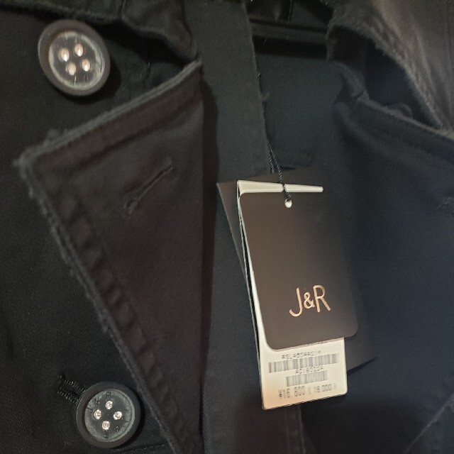 J&R(ジェイアンドアール)の新品タグ付き　J&Rダメージ加工コート レディースのジャケット/アウター(トレンチコート)の商品写真