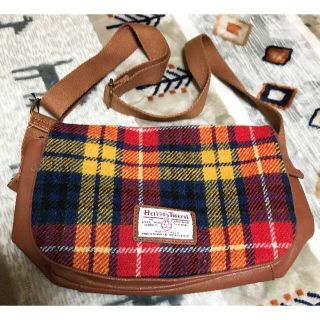 ハリスツイード(Harris Tweed)のハリスツイード ブリティッシュ チェック ショルダーバッグ(ショルダーバッグ)