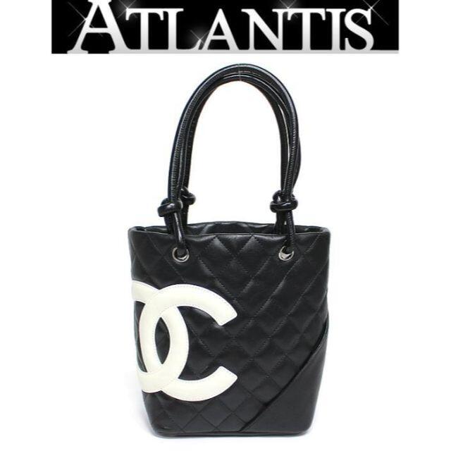 良質 - CHANEL 入手困難 黒【52225】 レザー ミニハンドバッグ