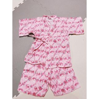 マイメロ　甚平　浴衣　100cm(甚平/浴衣)