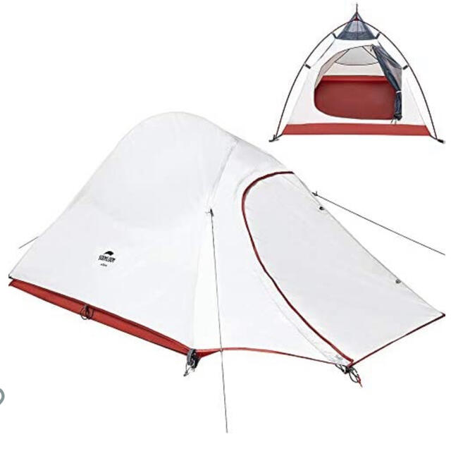 SOOMLOOM軽量テント2人用　キャンプツーリング　ネイチャーハイク