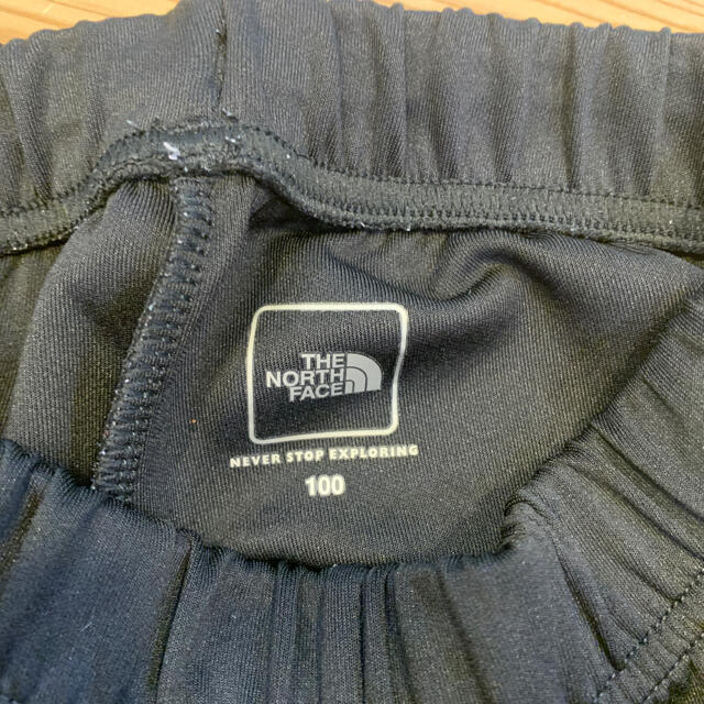 THE NORTH FACE(ザノースフェイス)のノースフェイス★100★黒パンツ キッズ/ベビー/マタニティのキッズ服男の子用(90cm~)(パンツ/スパッツ)の商品写真