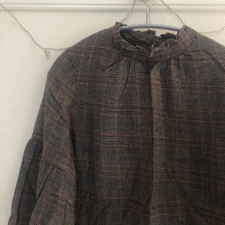 ダブルクローゼット(w closet)のチェック柄ブラウス(シャツ/ブラウス(長袖/七分))