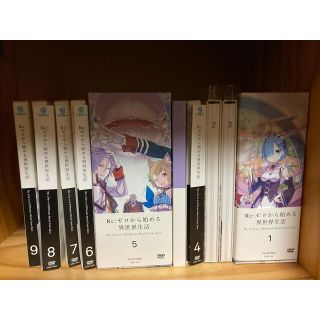 カドカワショテン(角川書店)のRe:ゼロから始める異世界生活 DVD BOX 1～9巻セット(特典小説付き)(アニメ)