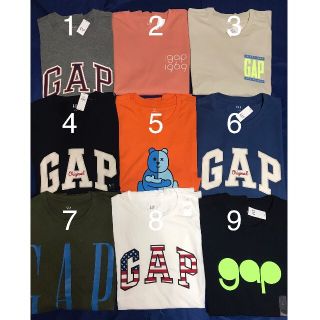 ギャップ(GAP)の【新品未使用タグ付き正規品 10枚セット】GAP　Tシャツ(Tシャツ/カットソー(半袖/袖なし))