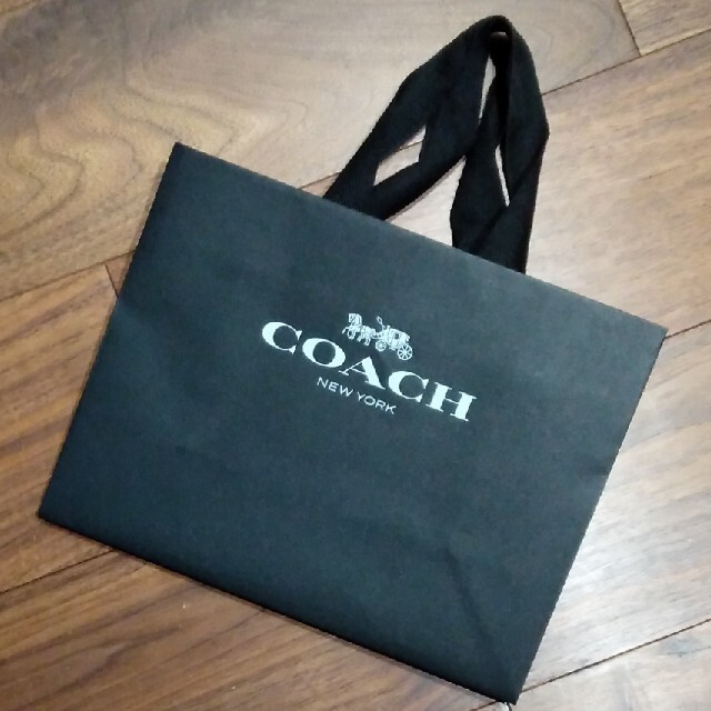 COACH(コーチ)の4/25まで430→399円！コーチ紙袋 レディースのバッグ(ショップ袋)の商品写真