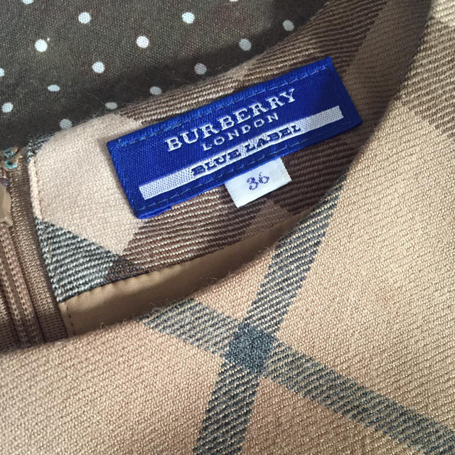 BURBERRY(バーバリー)のバーバリーブルーレーベル・ワンピース レディースのワンピース(ミニワンピース)の商品写真