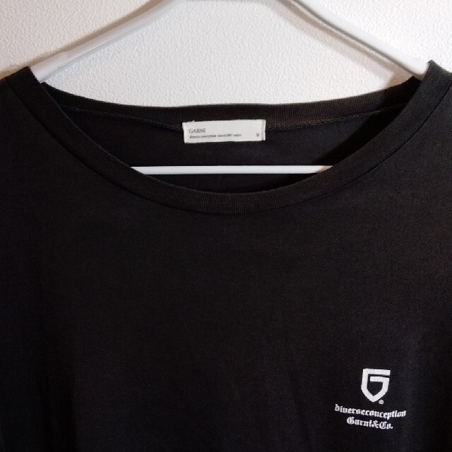 開催中 7F31275-30 GARNI ガルニ Tシャツ 7分 カットソー GARNI Tシャツ 白