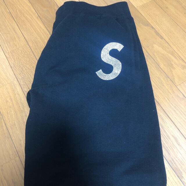 最安 Supreme Swarovski Logo Sweatpant L