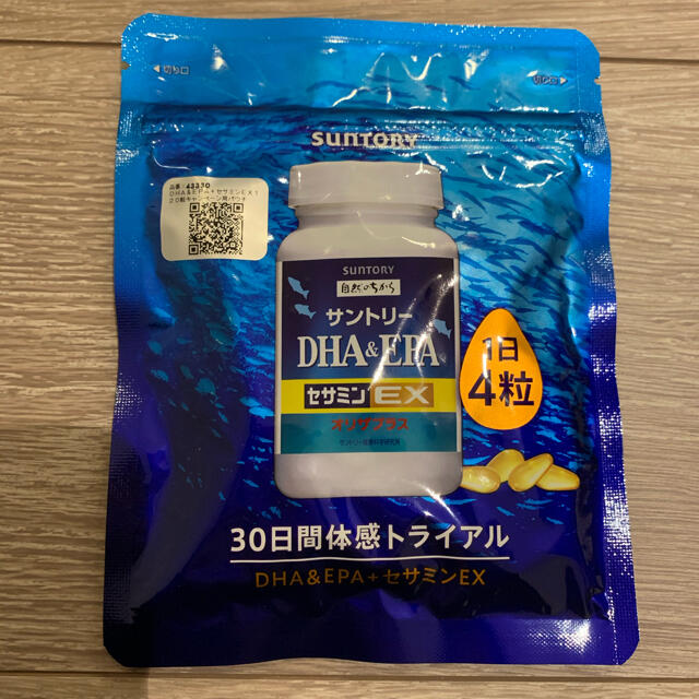 サントリーDHA&EPA セサミンEX　オリザプラス　120粒