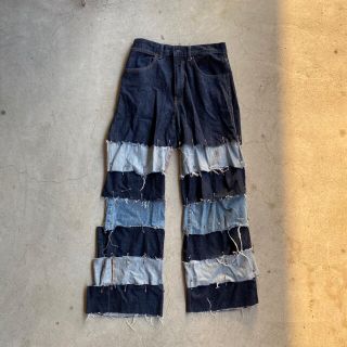アートヴィンテージ(ART VINTAGE)のREMAKE Crash denim(デニム/ジーンズ)