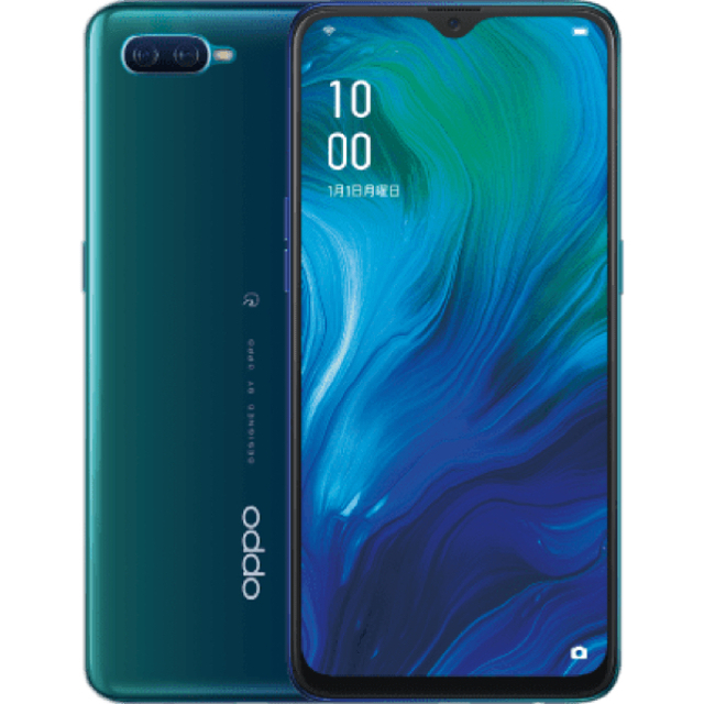 OPPO  Reno A ブルー64GB 新品未開封