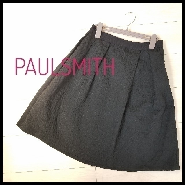 Paul Smith(ポールスミス)の音符柄🎼 ブラック 膝丈スカート レディースのスカート(ひざ丈スカート)の商品写真