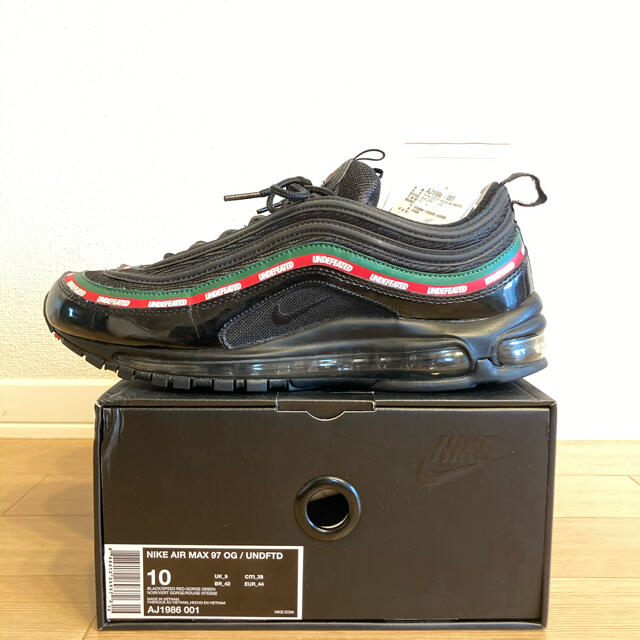 国内正規品　NIKE AIR MAX 97 OG / UNDFTD 28cm