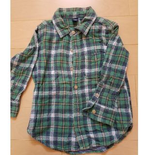 ベビーギャップ(babyGAP)のbabyGAP　100センチ　フランネルシャツ(ブラウス)