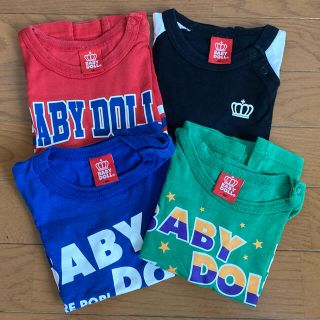 BABY DOLL半袖Ｔシャツ 4枚セット 90cm(Tシャツ/カットソー)