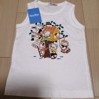 ファミリア(familiar)の美品★ファミリアタンクトップ100(Tシャツ/カットソー)