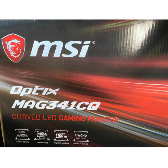 MSI Optix MAG341CQ 34 ウルトラワイド モニター