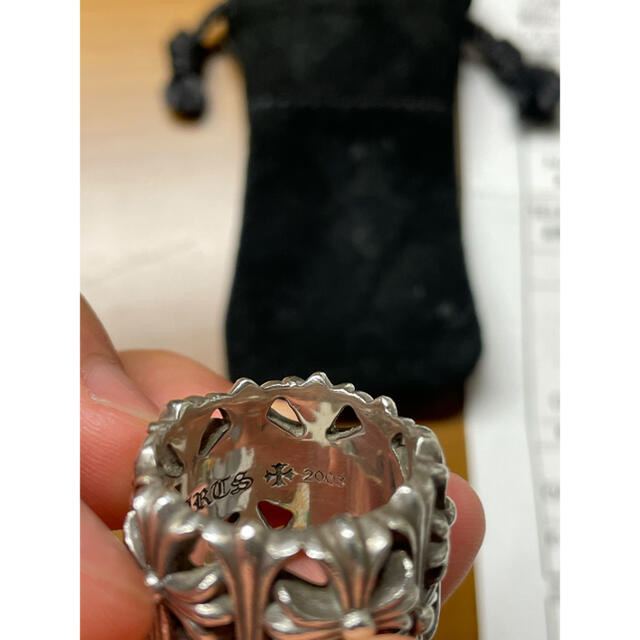 装備屋様専用　セメタリークロスリング　chrome hearts メンズのアクセサリー(リング(指輪))の商品写真