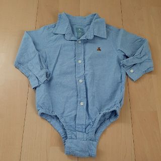 ベビーギャップ(babyGAP)の男の子 シャツロンパース 90(ドレス/フォーマル)