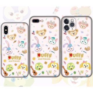 夏柄　ダッフィー フレンズ　iPhoneケース　スマホカバー(iPhoneケース)