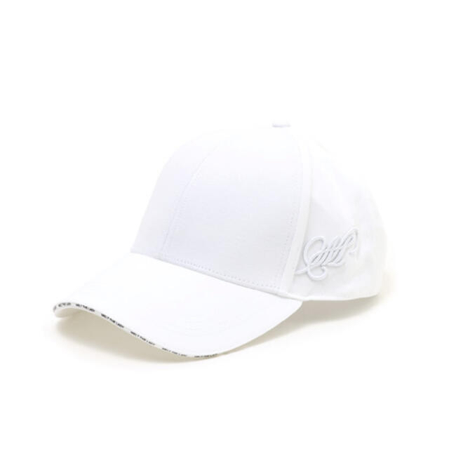 Bubbles(バブルス)のMELT THE LADY “M”　CAP ホワイト レディースの帽子(キャップ)の商品写真