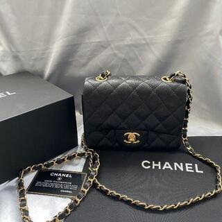 CHANEL - シャネル ミニマトラッセ キャビアスキンの通販｜ラクマ