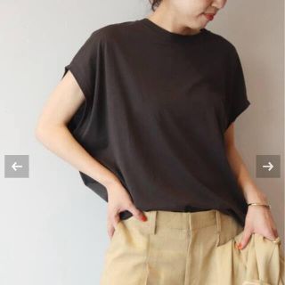 プラージュ(Plage)のプラージュ　リヨセルハイゲージ　Tシャツ(Tシャツ(半袖/袖なし))