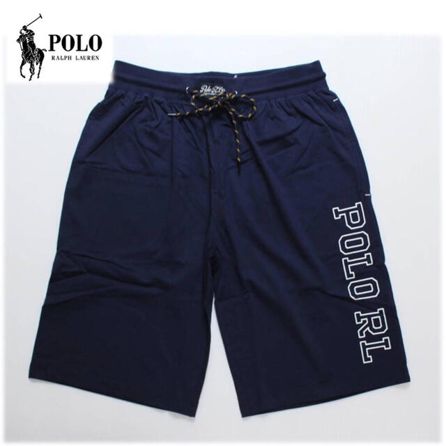 POLO RALPH LAUREN(ポロラルフローレン)の 《ポロ ラルフローレン》新品 ロゴプリントショートパンツ M(W76~84)  メンズのパンツ(ショートパンツ)の商品写真