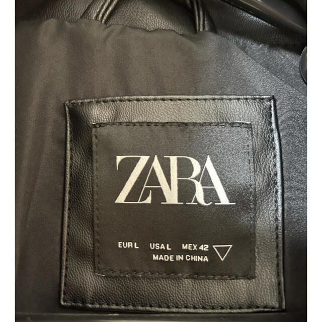 ZARA(ザラ)のZARA  ダブルライダース メンズのジャケット/アウター(ライダースジャケット)の商品写真