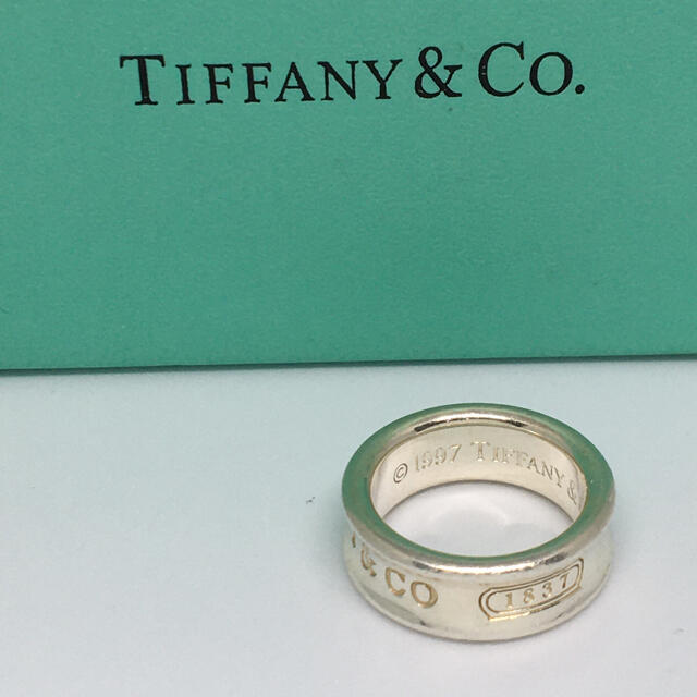 Tiffany & Co.(ティファニー)のティファニー　ナローリング8号  シルバー レディースのアクセサリー(リング(指輪))の商品写真