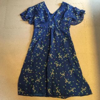 ドーリーガールバイアナスイ(DOLLY GIRL BY ANNA SUI)のアナスイ花柄ワンピース♡(ひざ丈ワンピース)