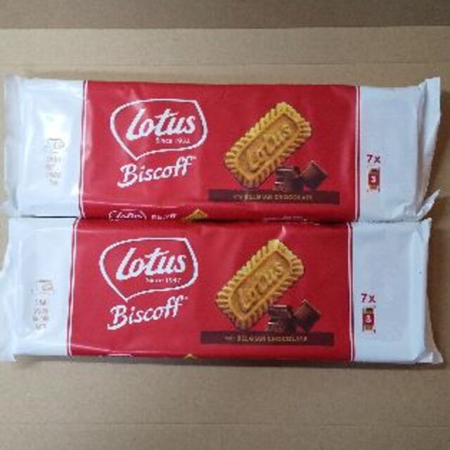 LOTUS(ロータス)のロータス ベルギーチョコカラメルビスケット 3p7包 (154g)        食品/飲料/酒の食品(菓子/デザート)の商品写真