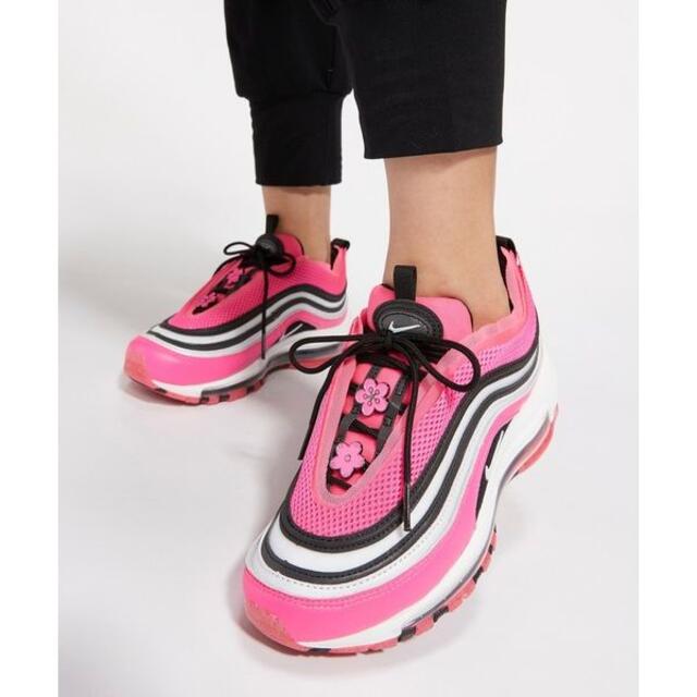 紫③ NIKE AIR MAX 97 LX レディース 新品未使用タグ付 - スニーカー