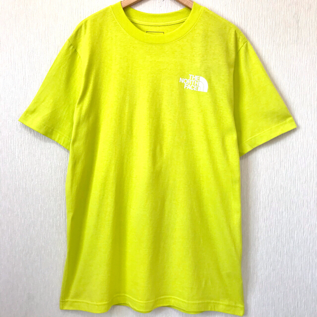 THE NORTH FACE(ザノースフェイス)の最大サイズ ♪ ノースフェイス BOX Tシャツ イエロー 黄色 5XL 4XL メンズのトップス(Tシャツ/カットソー(半袖/袖なし))の商品写真