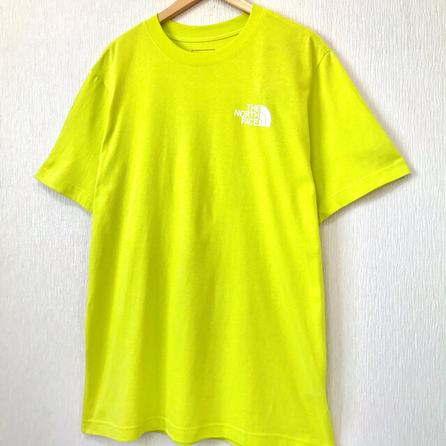 THE NORTH FACE(ザノースフェイス)の最大サイズ ♪ ノースフェイス BOX Tシャツ イエロー 黄色 5XL 4XL メンズのトップス(Tシャツ/カットソー(半袖/袖なし))の商品写真