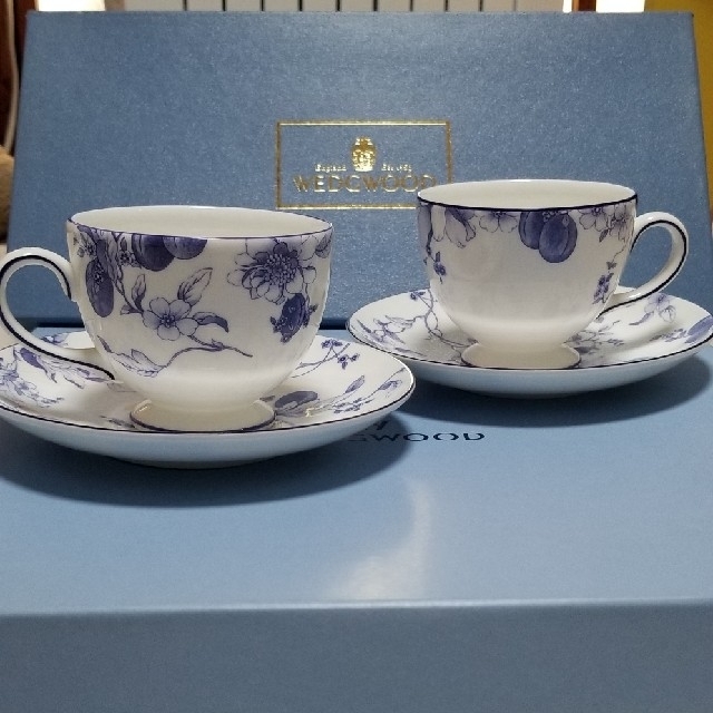 wedgwoodティーカップ&ソーサーペアセット