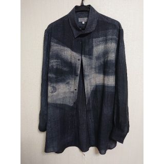 ヨウジヤマモト(Yohji Yamamoto)のヨウジヤマモト 21ss アイプリントシャツ(シャツ)