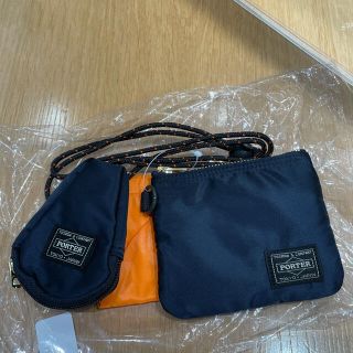 ポーター(PORTER)の吉田カバン dsmg x porter 数量限定　OFFICER KIT ブルー(ショルダーバッグ)