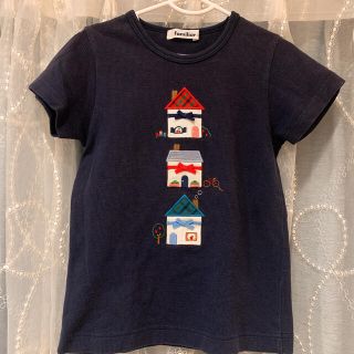 ファミリア(familiar)のファミリア  Tシャツ　刺繍　パッチワーク(Tシャツ/カットソー)