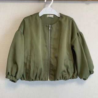 ブランシェス(Branshes)のmaro様専用♡ブランシェス　ジャンパー　アウター　ブルゾン　MA-1 カーキ(ジャケット/上着)