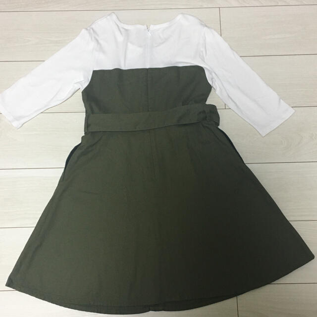 ZIDDY(ジディー)のZIDDY 七分袖ワンピース　150 キッズ/ベビー/マタニティのキッズ服女の子用(90cm~)(ワンピース)の商品写真